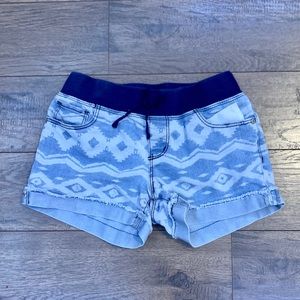 Aztec Print Shorts